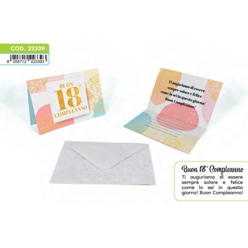 Kit ricarica 18 Anni / biglietti mod...