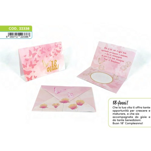 Kit ricarica 18 Anni / biglietti mod...