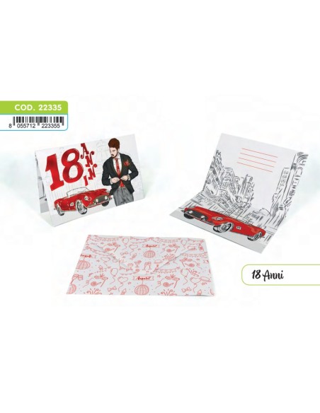 Kit ricarica 18 Anni / biglietti mod Deluxe