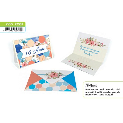 Kit ricarica 18 Anni / biglietti mod...