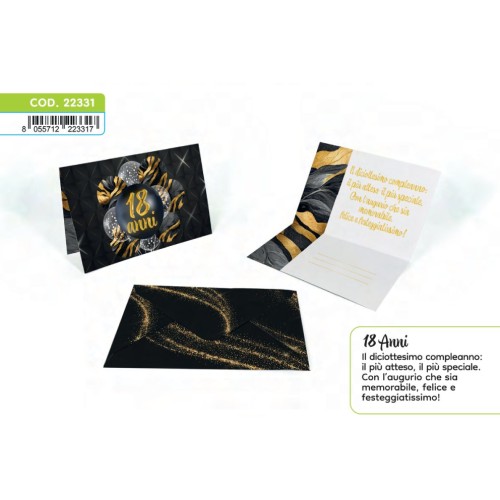 Kit ricarica 18 Anni / biglietti mod...