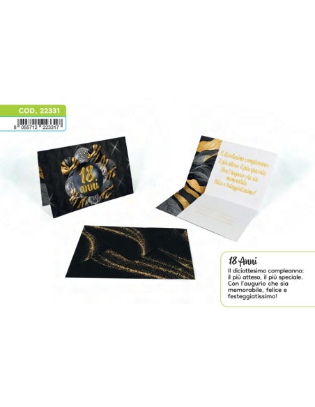 Kit ricarica 18 Anni / biglietti mod Deluxe