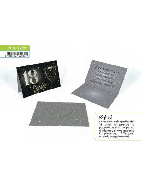 Kit ricarica 18 Anni / biglietti mod Deluxe