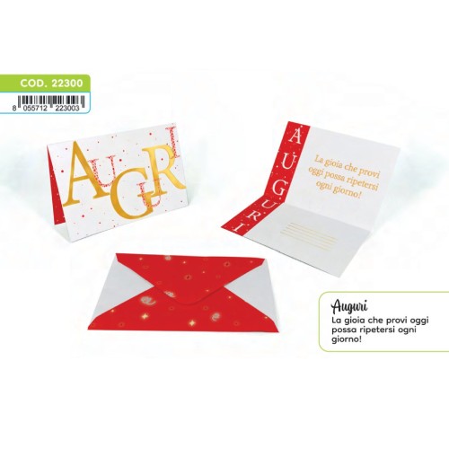 Kit ricarica Tanti auguri / biglietti...