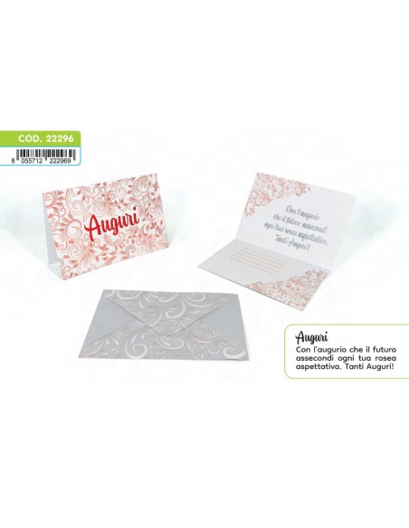Kit ricarica Tanti auguri / biglietti mod. Deluxe