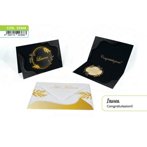 Kit ricarica Laurea / biglietti di...