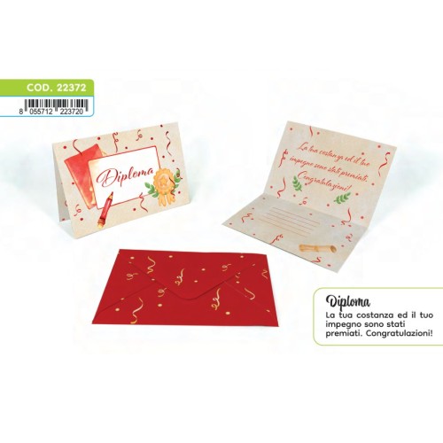 Kit ricarica Laurea / biglietti di...