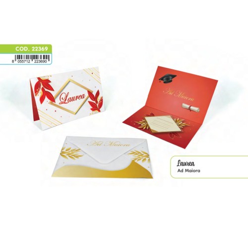 Kit ricarica Laurea / biglietti di...