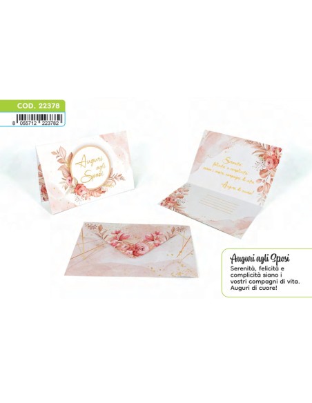 Kit ricarica Matrimonio / biglietti di auguri mod. Deluxe