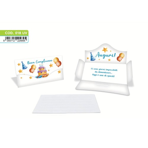 Kit ricarica Buon Compleanno / Porta...