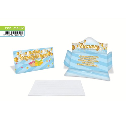 Kit ricarica Buon Compleanno / Porta...