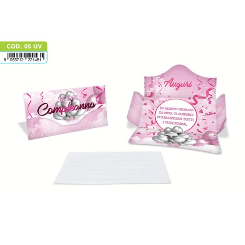 Kit ricarica Buon Compleanno / Porta...