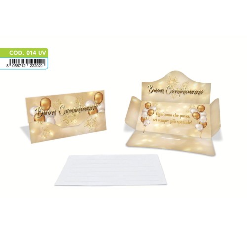 Kit ricarica Buon Compleanno / Porta...