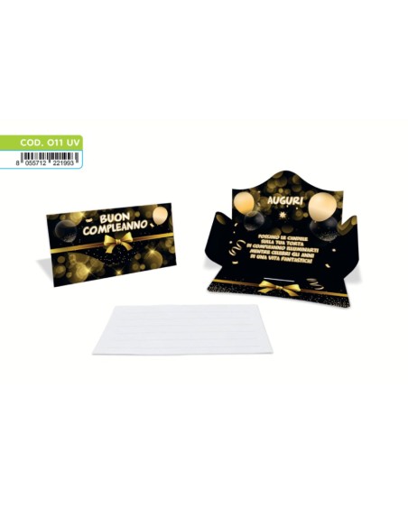 Kit ricarica Buon Compleanno / Porta Soldi Basic