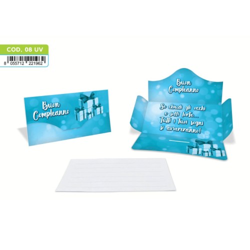 Kit ricarica Buon Compleanno / Porta...