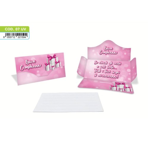 Kit ricarica Buon Compleanno / Porta...