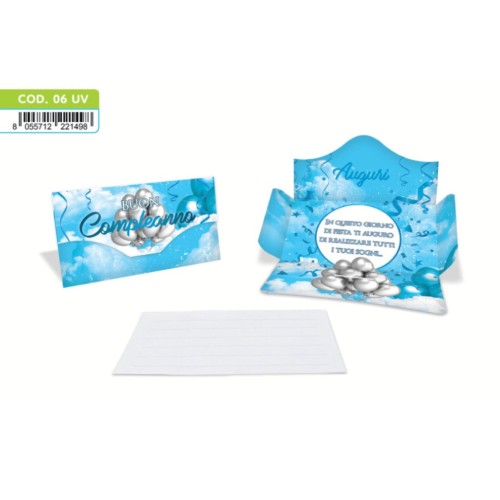 Kit ricarica Buon Compleanno / Porta...