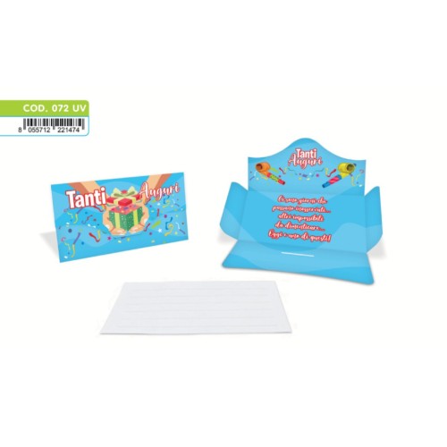 Kit ricarica Tanti auguri / Porta...