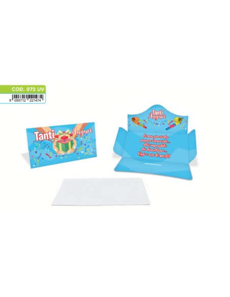 Kit ricarica Tanti auguri / Porta Soldi Basic