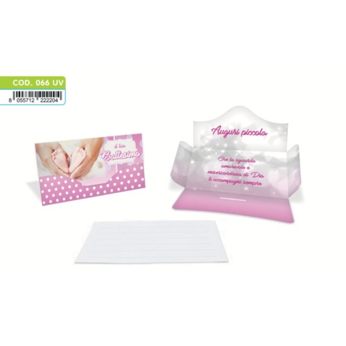 Kit ricarica Battesimo / Porta Soldi...