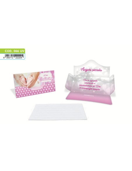 Kit ricarica Battesimo / Porta Soldi Basic