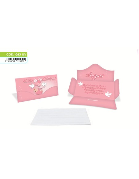 Kit ricarica Battesimo / Porta Soldi Basic