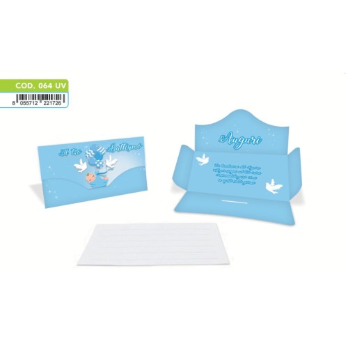 Kit ricarica Battesimo / Porta Soldi...