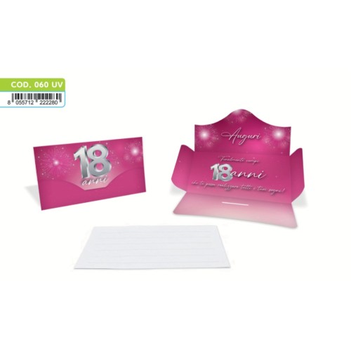 Kit ricarica 18 Anni / Porta Soldi Basic