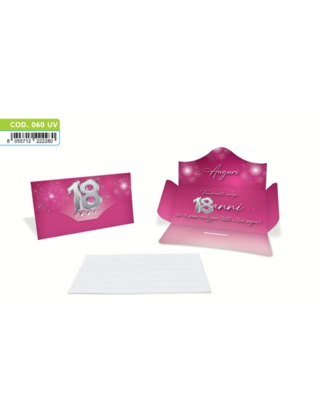 Kit ricarica 18 Anni / Porta Soldi Basic