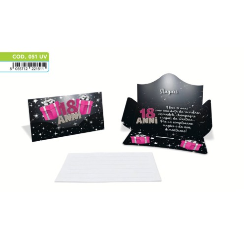 Kit ricarica 18 Anni / Porta Soldi Basic