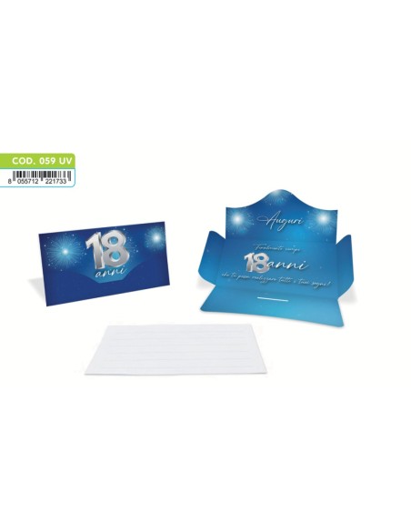 Kit ricarica 18 Anni / Porta Soldi Basic