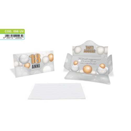 Kit ricarica 18 Anni / Porta Soldi Basic