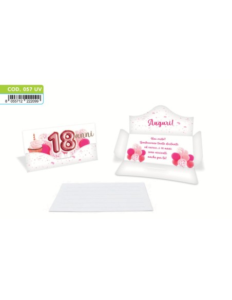 Kit ricarica 18 Anni / Porta Soldi Basic