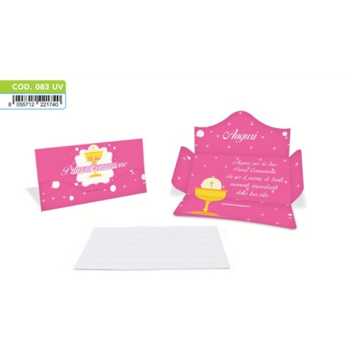 Kit ricarica Prima Comunione / Porta...