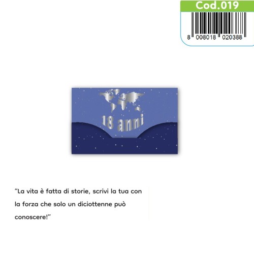 kit ricarica 18 Anni / Porta Soldi...