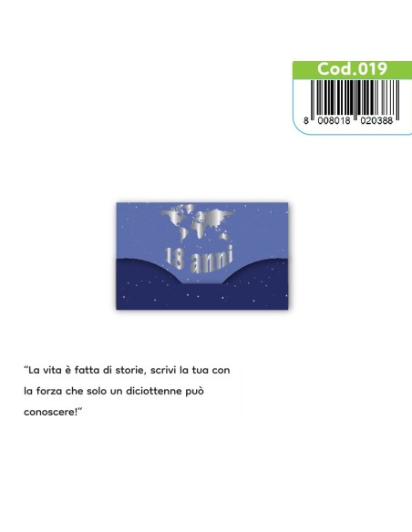 kit ricarica 18 Anni / Porta Soldi Deluxe