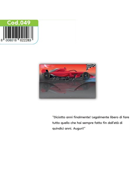 kit ricarica 18 Anni / Porta Soldi Deluxe