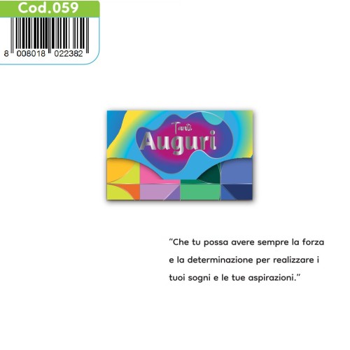 Kit ricarica Auguri / Porta Soldi Deluxe