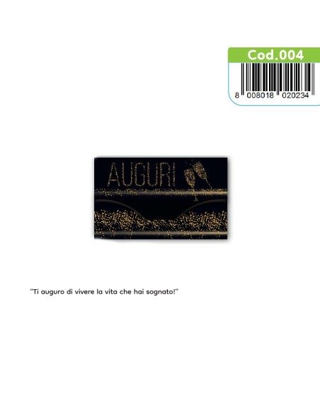 Kit ricarica Auguri / Porta Soldi Deluxe