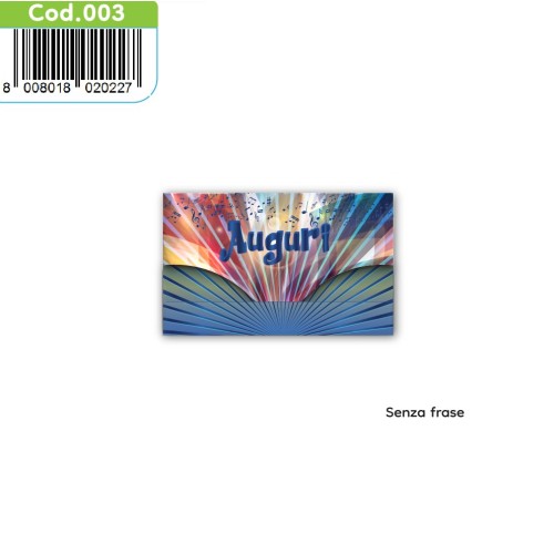 Kit ricarica Auguri / Porta Soldi Deluxe