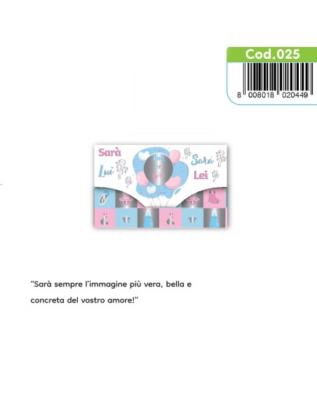 Kit ricarica Nascita / Porta Soldi Deluxe