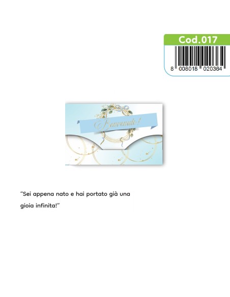 Kit ricarica Nascita / Porta Soldi Deluxe