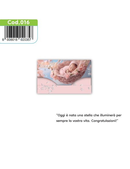 Kit ricarica Nascita / Porta Soldi Deluxe