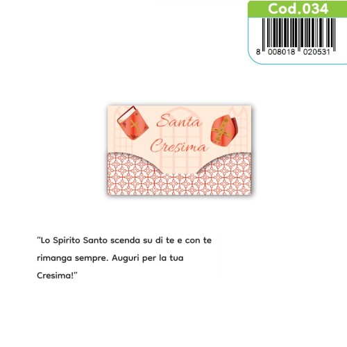 Kit ricarica Comunione e Cresima /...