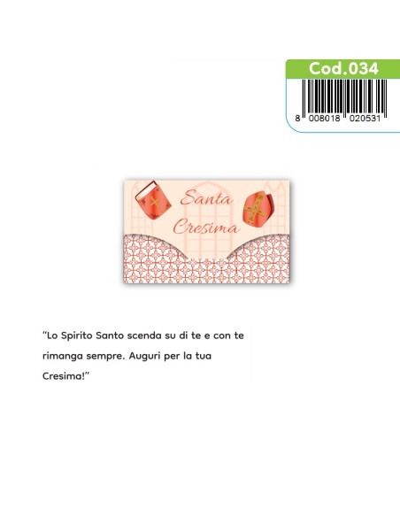 Kit ricarica Comunione e Cresima / Porta Soldi Deluxe