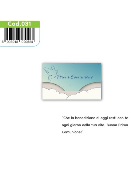 Kit ricarica Comunione e Cresima / Porta Soldi Deluxe