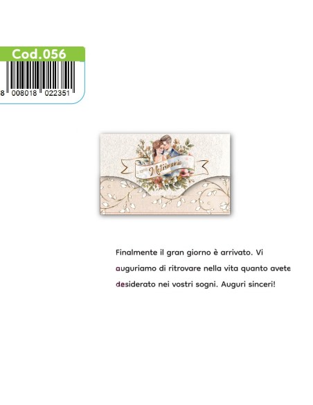 Kit ricarica Matrimonio / Porta Soldi Deluxe