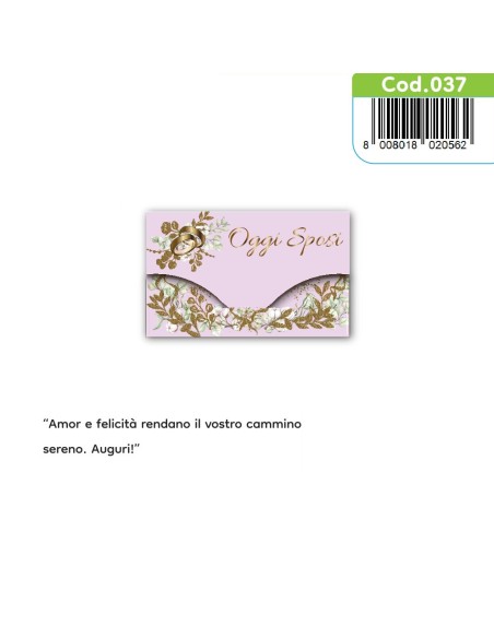 Kit ricarica Matrimonio / Porta Soldi Deluxe