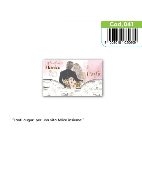 Kit ricarica Matrimonio / Porta Soldi Deluxe