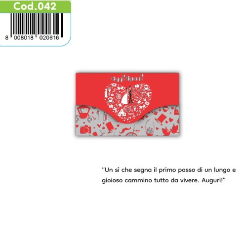 Kit ricarica Matrimonio / Porta Soldi...